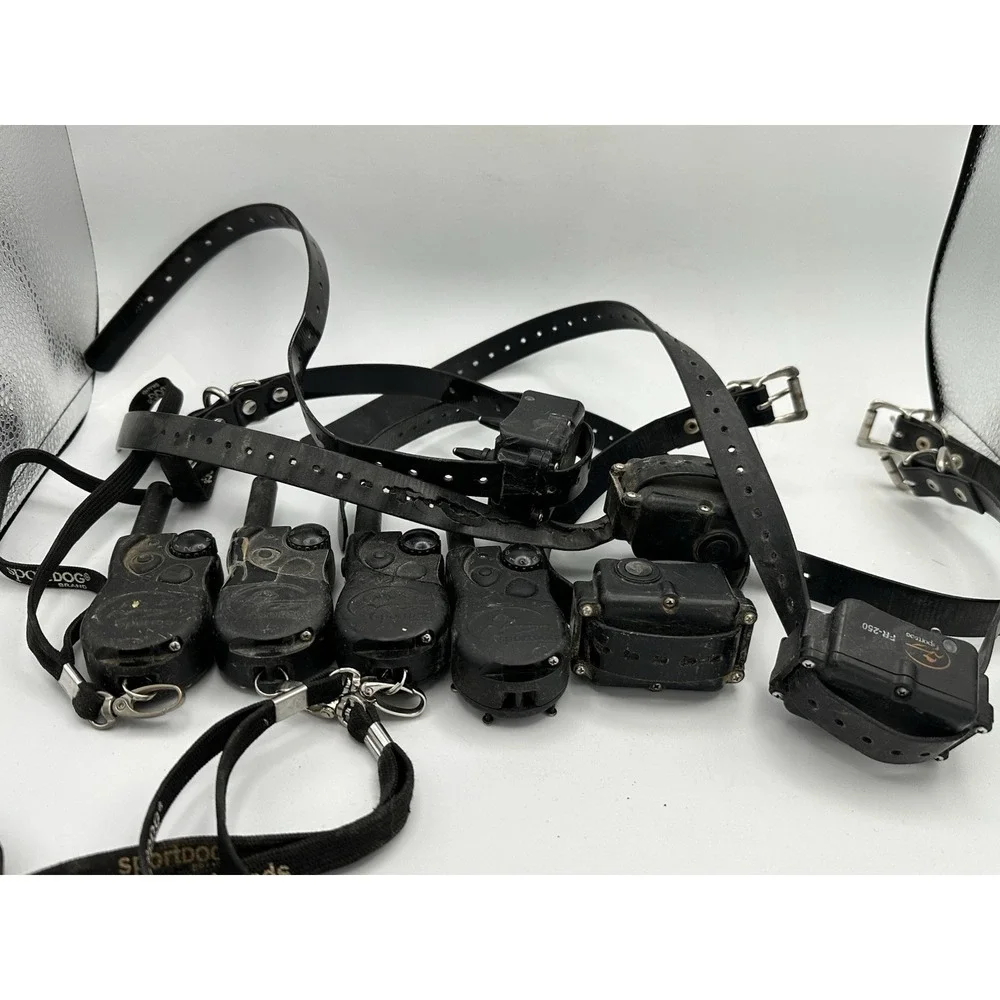 SportDog Dog Sport Collar Training Shock Transmitter, Remotes Lot Set Of 4 PARTS